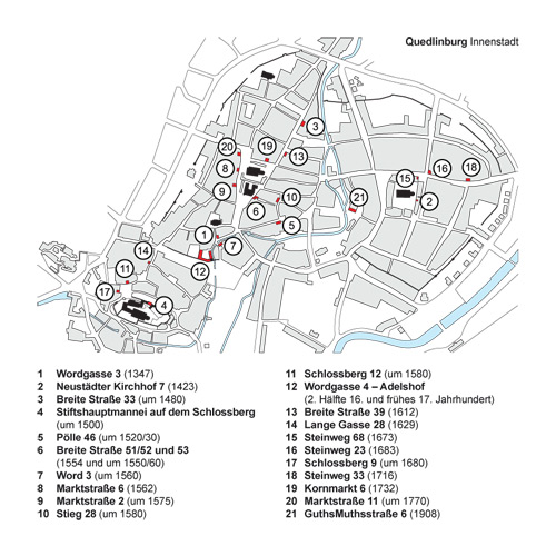 Kirchen und Kl&ouml;ster im Landkreis Harz
